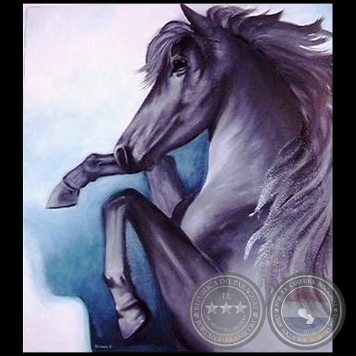  EQUUS II - Pintura de Patricia Crichigno